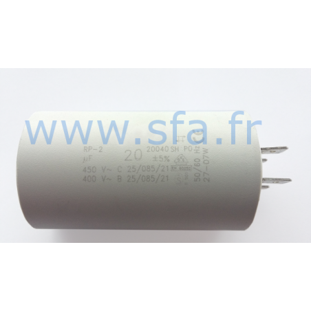 20µF condenser capacitor.