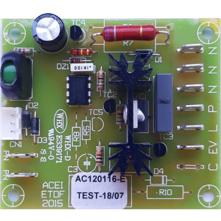 Carte LV pour Sanicompact Comfort